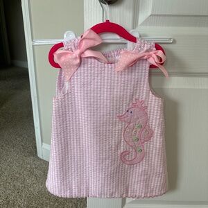 Girls Preppy Pink Gingham Set- Bailey Boys 4T